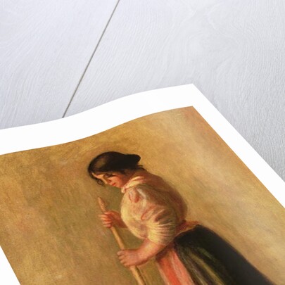 The Sweeper, 1889 by Pierre Auguste Renoir