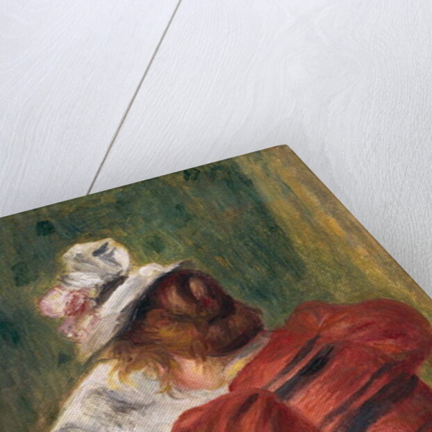 Young Girl Reading, 1897 by Pierre Auguste Renoir