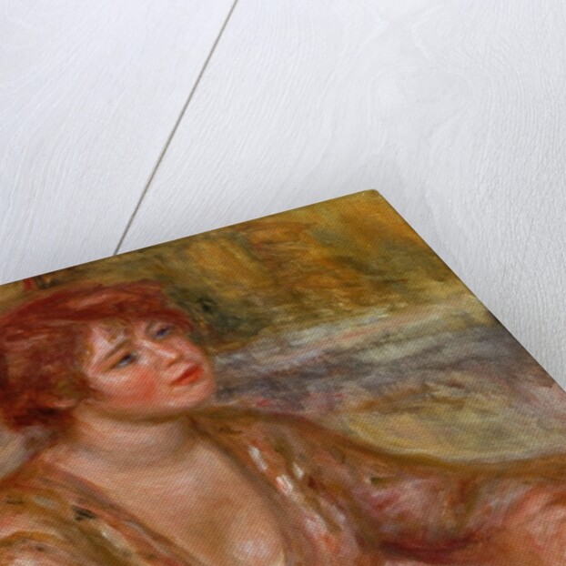 The Cup of Coffee, Portrait of Andree 1917 by Pierre Auguste Renoir