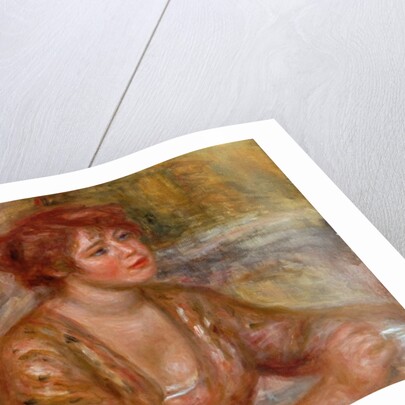 The Cup of Coffee, Portrait of Andree 1917 by Pierre Auguste Renoir