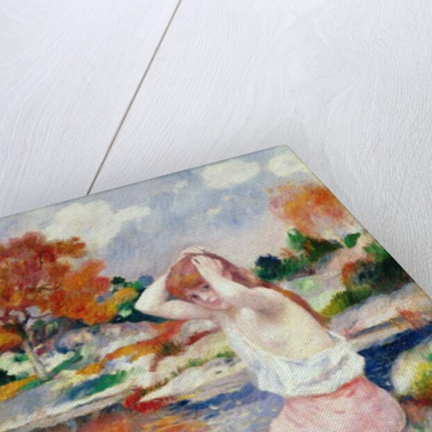 Bather, 1885 by Pierre Auguste Renoir