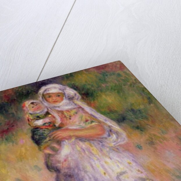 Algerian Woman and Child, 1882 by Pierre Auguste Renoir