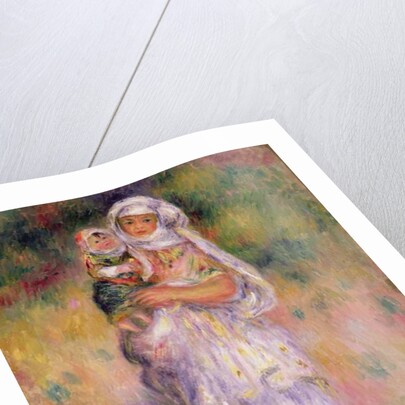 Algerian Woman and Child, 1882 by Pierre Auguste Renoir