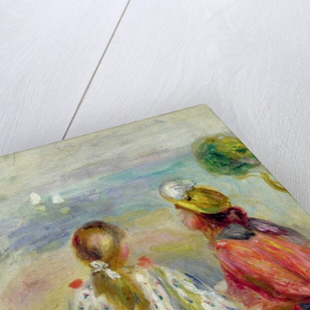 Young Girls on the Beach, c.1898 by Pierre Auguste Renoir