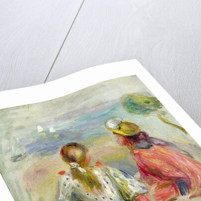 Young Girls on the Beach, c.1898 by Pierre Auguste Renoir