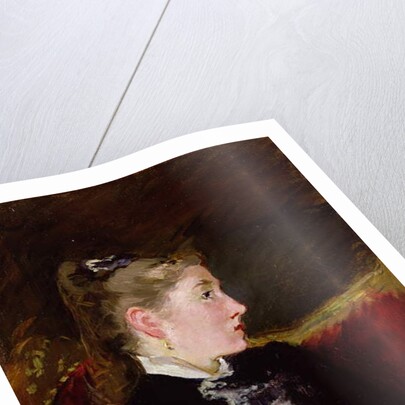 Profile of a Young Girl - Mlle. Ellen Andree, c.1860 by Edouard Manet