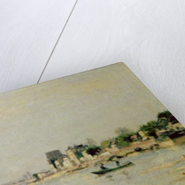 View on the River Seine by Stanislas Victor Edouard Lepine