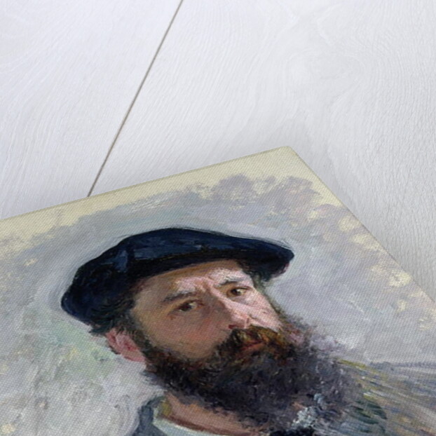 Self Portrait with a Beret, 1886 by Claude Monet