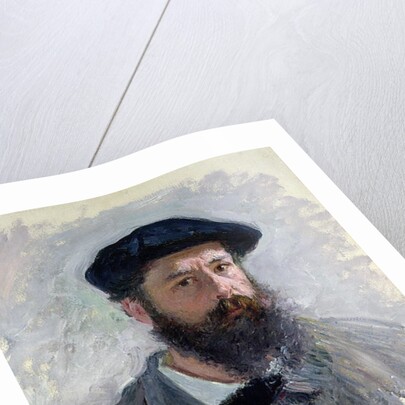 Self Portrait with a Beret, 1886 by Claude Monet