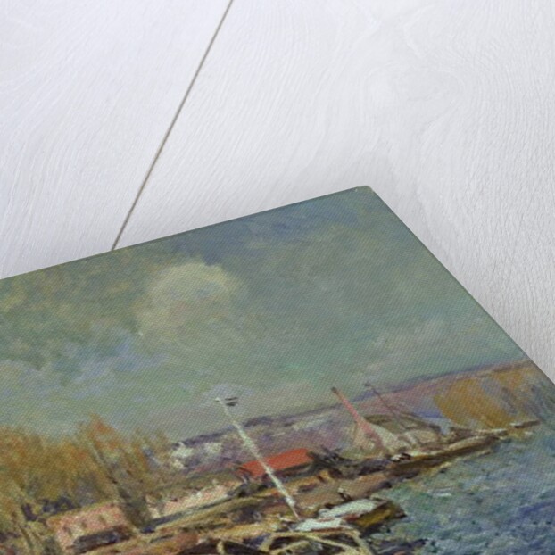 The Seine at Port-Marly, 1877 by Alfred Sisley