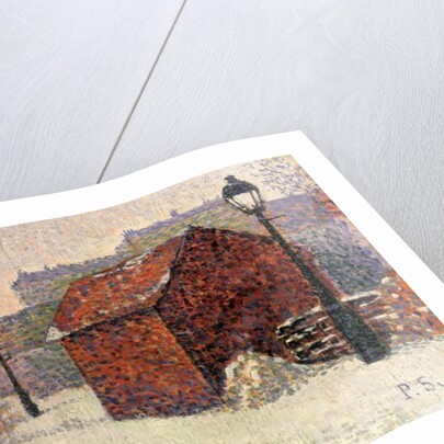 Snow, Butte Montmartre, 1887 by Paul Signac