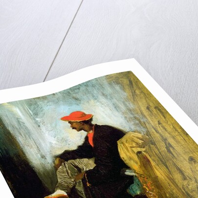 Study of an Indian from Calcutta, 1823 by Ferdinand Victor Eugene Delacroix