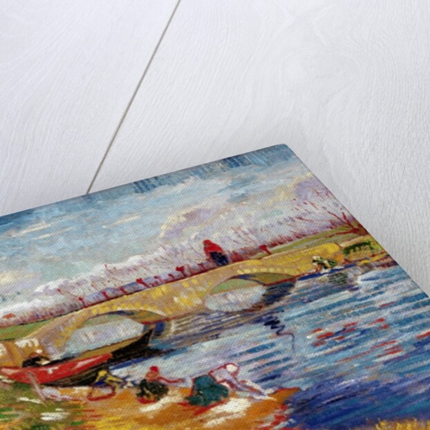 The Gleize Bridge over the Vigneyret Canal, near Arles by Vincent van Gogh