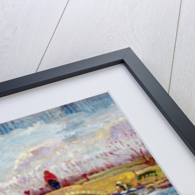 The Gleize Bridge over the Vigneyret Canal, near Arles by Vincent van Gogh