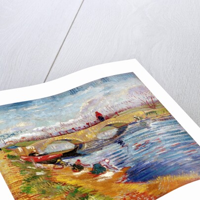 The Gleize Bridge over the Vigneyret Canal, near Arles by Vincent van Gogh