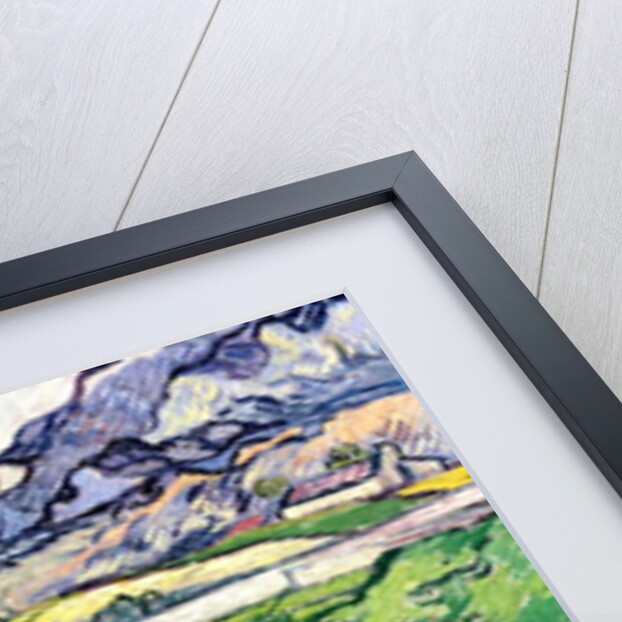 The Green Wheatfield behind the Asylum, 1889 by Vincent van Gogh