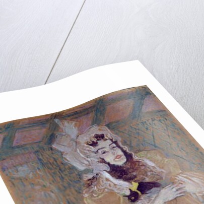 Miss May Belfort, 1895 by Henri de Toulouse-Lautrec