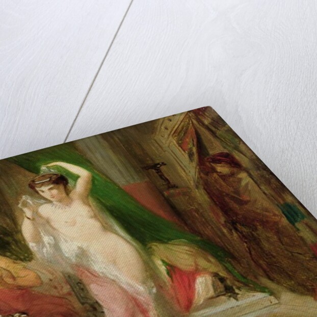 Candaule, King of Lydia, Showing the Beauty of his Queen to his Confidant Gyges, 1850 by Theodore Chasseriau