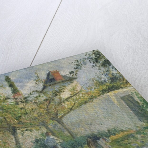 Kitchen Garden and Orchard, Pontoise, 1878 by Camille Pissarro