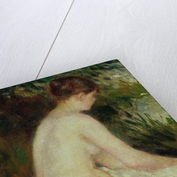 Bather, 1879 by Pierre Auguste Renoir
