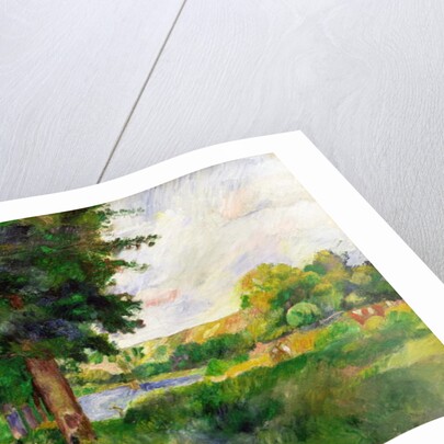 Landscape by Paul Cezanne