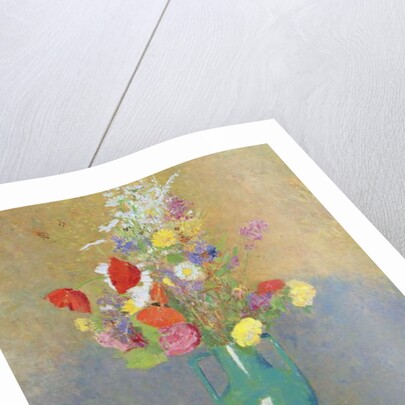 The Green Vase, c.1900 by Odilon Redon