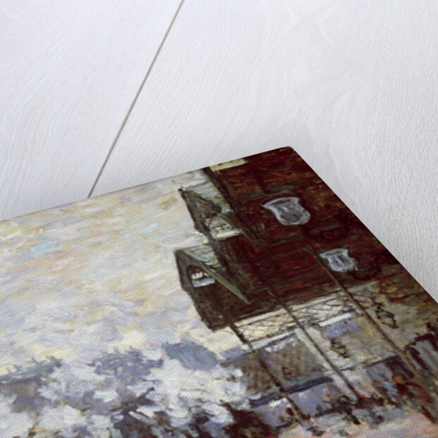 Gare Saint-Lazare, Paris, 1877 by Claude Monet