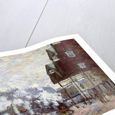 Gare Saint-Lazare, Paris, 1877 by Claude Monet