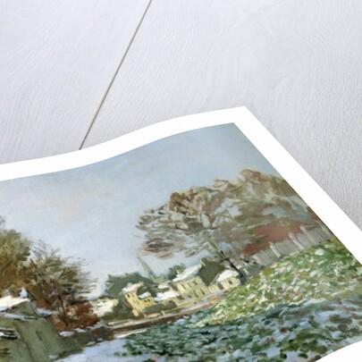 Snow at Argenteuil, 1874 by Claude Monet