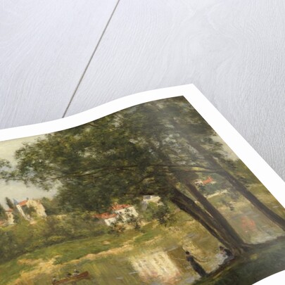 L'Île de la Grande Jatte, c.1877-82 by Stanislas Victor Edouard Lepine