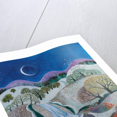 Winter Doves, 2018 by Lisa Graa Jensen