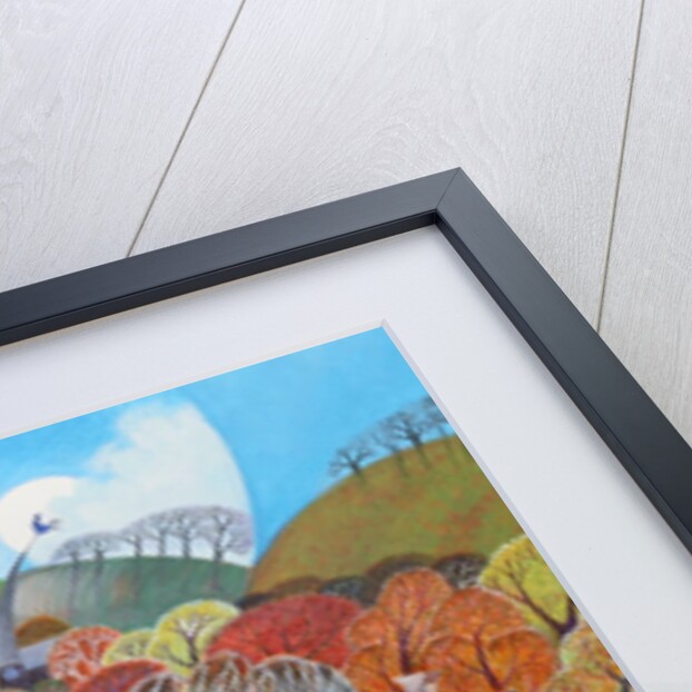 St. Catherines, river Wey, 2019 by Lisa Graa Jensen