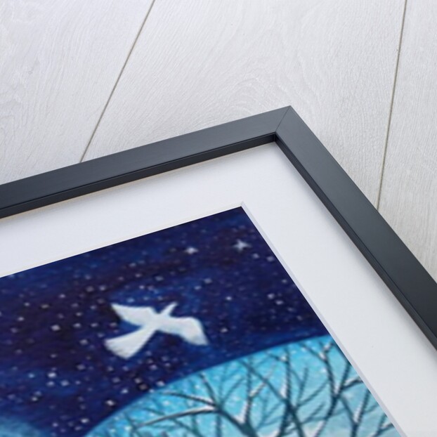 Winter Birds in the Snow, 2019 by Lisa Graa Jensen