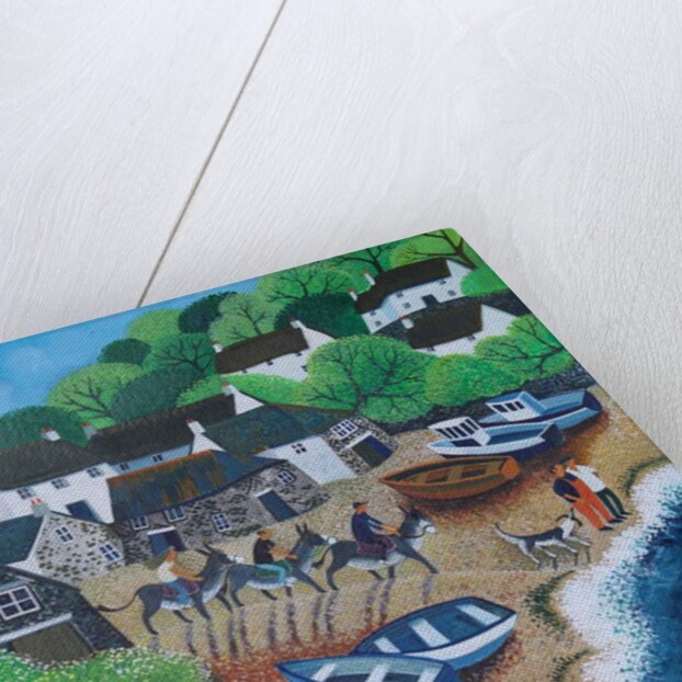 Cadgwith Harbour, 2018 by Lisa Graa Jensen