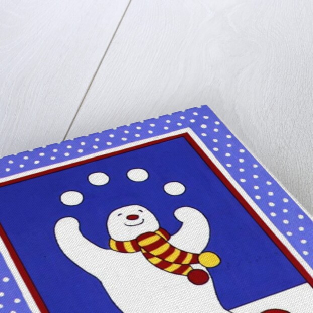 Juggling Snowman by Lavinia Hamer
