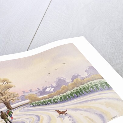 Walk in the Snow by Lavinia Hamer