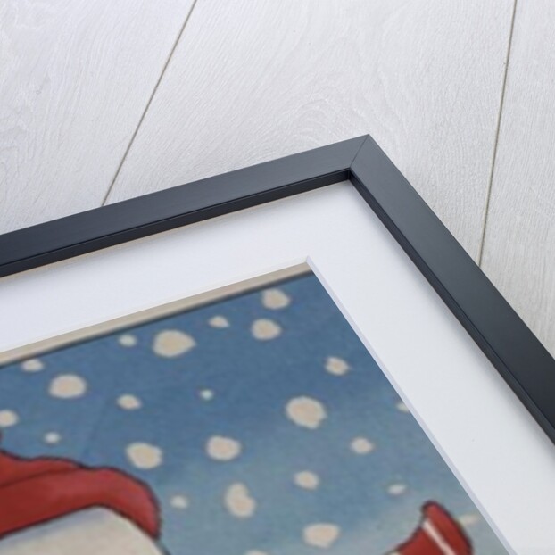 Snowman's Christmas Present by Lavinia Hamer