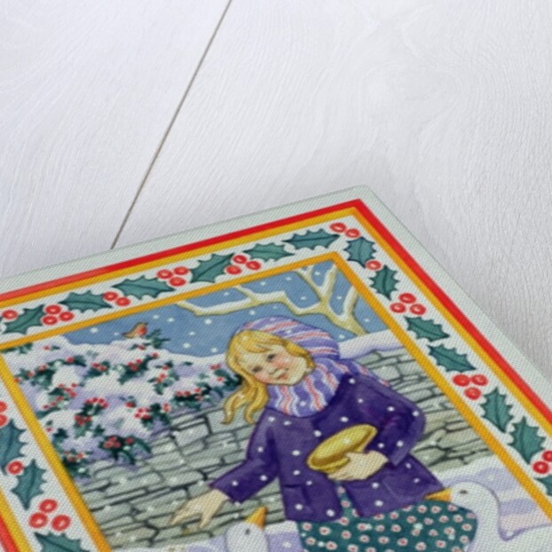 Christmas Geese by Lavinia Hamer