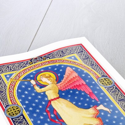 Angel Blowing Trumpet by Lavinia Hamer