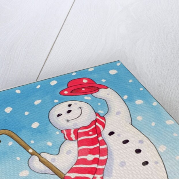 Dancing Snowman, 1996 by Lavinia Hamer