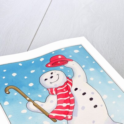 Dancing Snowman, 1996 by Lavinia Hamer