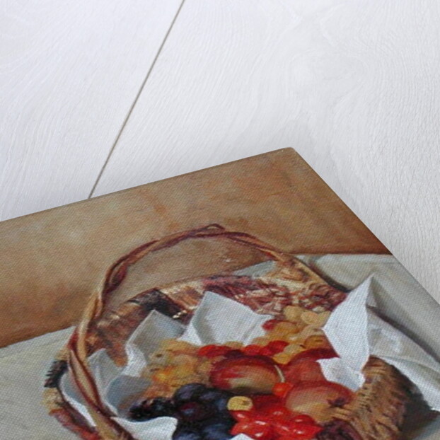 Basket of Fruit by Caroline Hervey-Bathurst