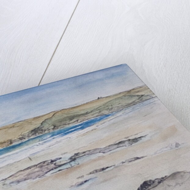 Polzeath and Pentire Head, 2007 by Caroline Hervey-Bathurst