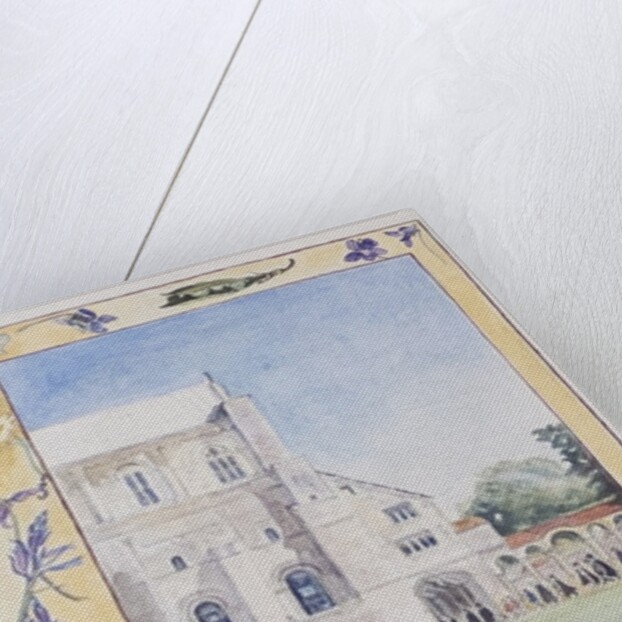 Winchester Cathedral, Choristers off to practice, 2007 by Caroline Hervey-Bathurst