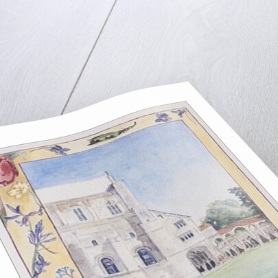 Winchester Cathedral, Choristers off to practice, 2007 by Caroline Hervey-Bathurst