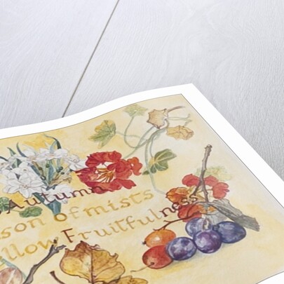 Ode to Autumn Keats, 2008 by Caroline Hervey-Bathurst