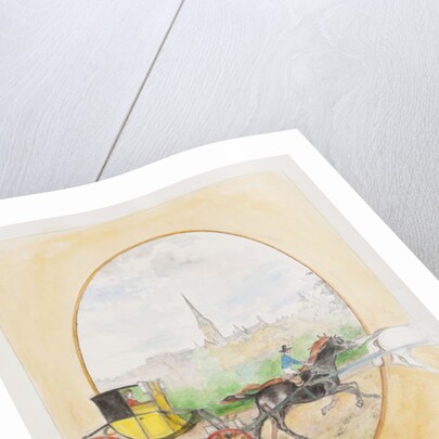 A Heroine in a Hack Post-Chaise, 2009 by Caroline Hervey-Bathurst