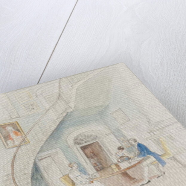 Mr Darcy Writing, 2010 by Caroline Hervey-Bathurst