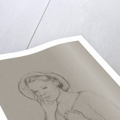 Study for Elizabeth Bennet, 2011 by Caroline Hervey-Bathurst