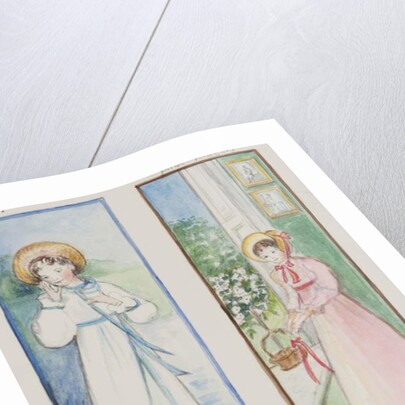 Elizabeth Bennet and Emma Woodhouse, 2011 by Caroline Hervey-Bathurst